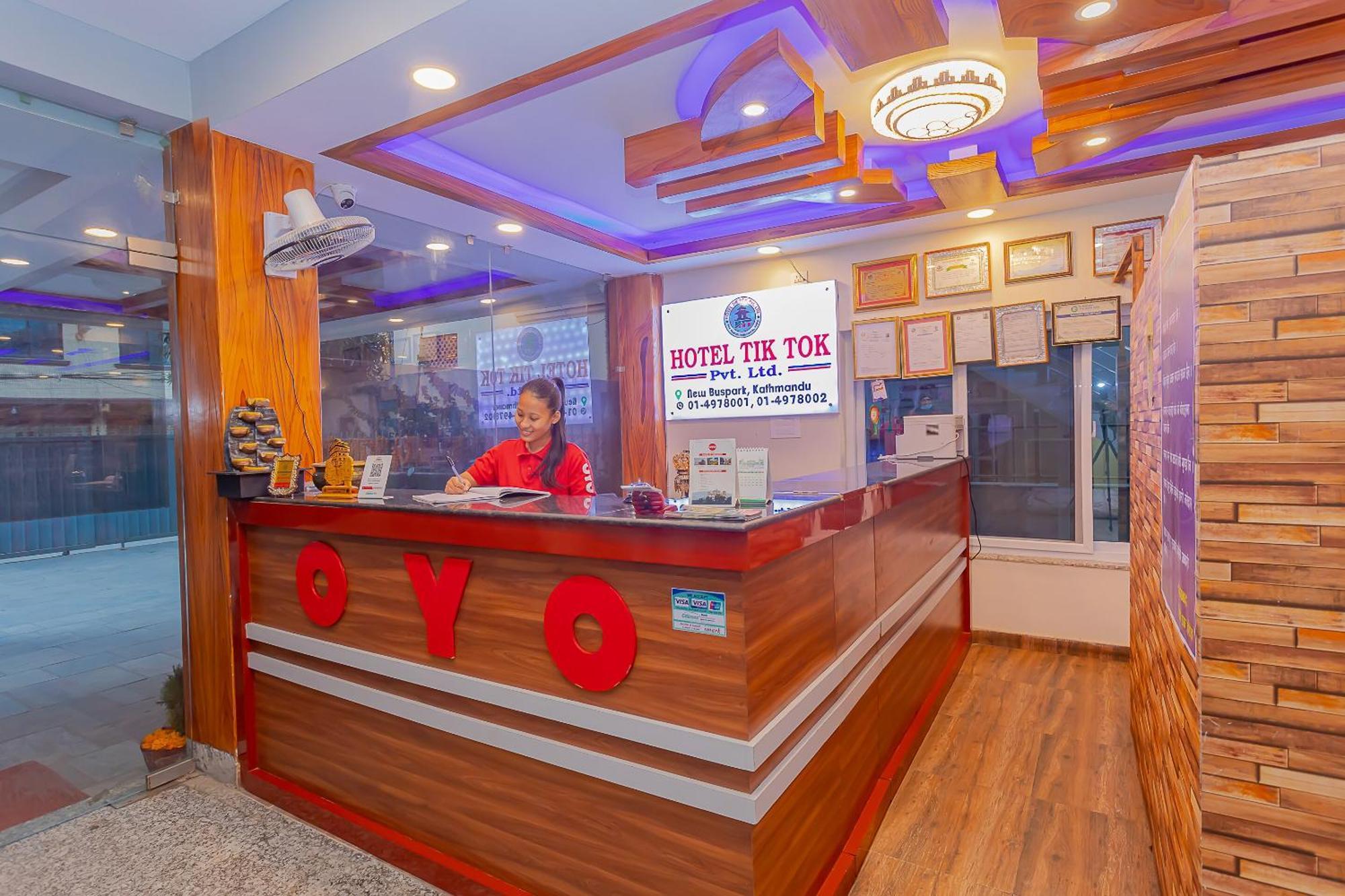 Oyo 799 Hotel Tik Tok Pvt Ltd. Kathmandu Exterior photo